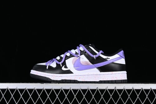 DUNK LOW MULTI COLOR WHITE_BLACK_PURPLE