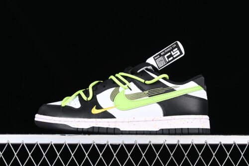 DUNK LOW MULTI COLOR WHITE_BLACK_GREEN