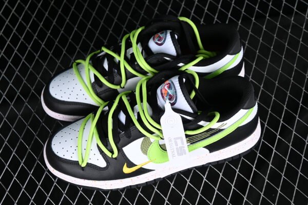 DUNK LOW MULTI COLOR WHITE_BLACK_GREEN