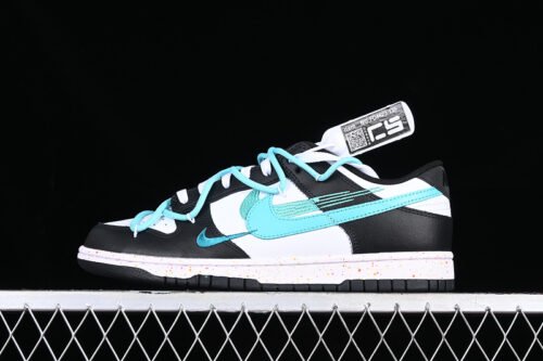 DUNK LOW MULTI COLOR WHITE_BLACK_BLUE