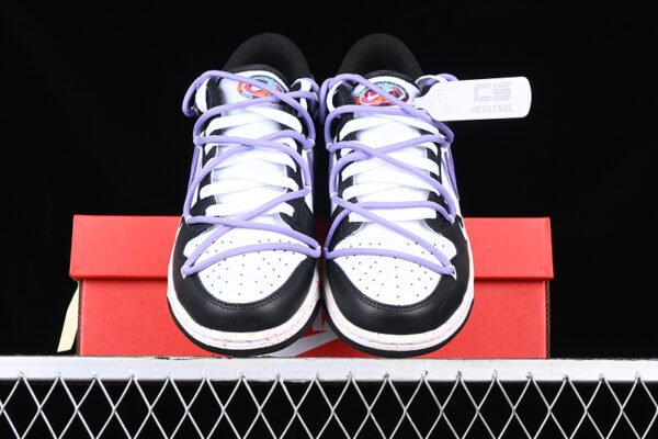DUNK LOW MULTI COLOR WHITE_BLACK_PURPLE