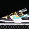 DUNK LOW MULTI COLOR WHITE_BLACK_GREEN_ORANGE