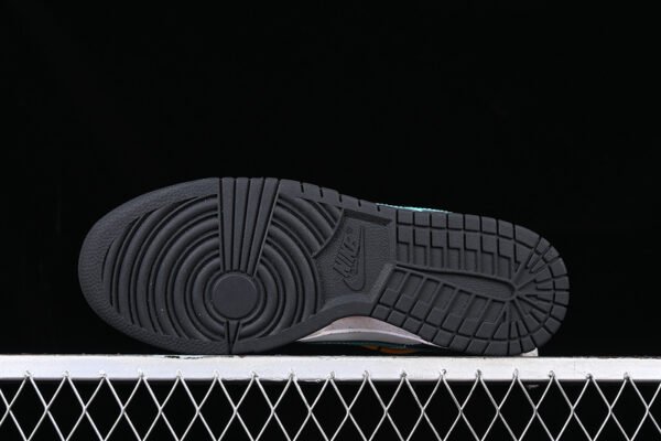 DUNK LOW MULTI COLOR WHITE_BLACK_GREEN_ORANGE