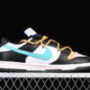 DUNK LOW MULTI COLOR WHITE_BLACK_GREEN_ORANGE