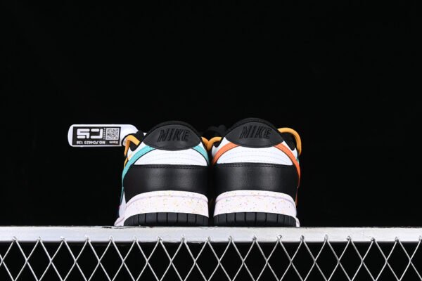 DUNK LOW MULTI COLOR WHITE_BLACK_GREEN_ORANGE