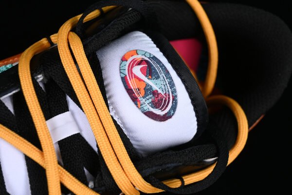 DUNK LOW MULTI COLOR WHITE_BLACK_GREEN_ORANGE