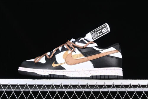 DUNK LOW MULTI COLOR WHITE_BLACK_BROWN