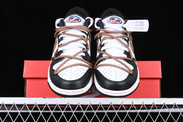 DUNK LOW MULTI COLOR WHITE_BLACK_BROWN