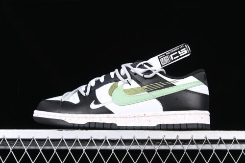 DUNK LOW MULTI COLOR WHITE_BLACK_GREEN