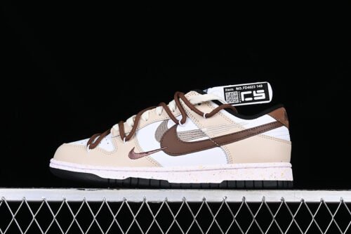 DUNK LOW MULTI COLOR WHITE_BROWN