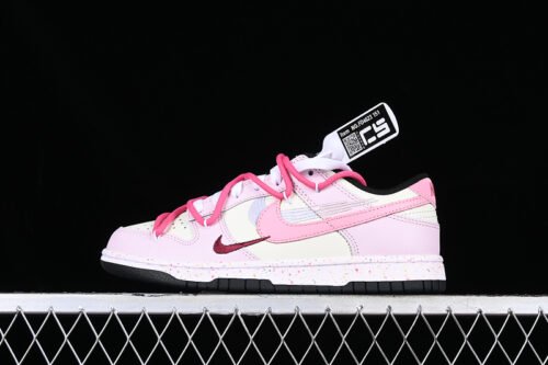 DUNK LOW MULTI COLOR WHITE_PINK