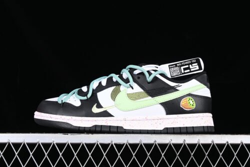 DUNK LOW MULTI COLOR WHITE_BLACK_GREEN