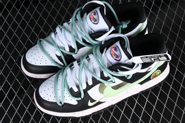 DUNK LOW MULTI COLOR WHITE_BLACK_GREEN