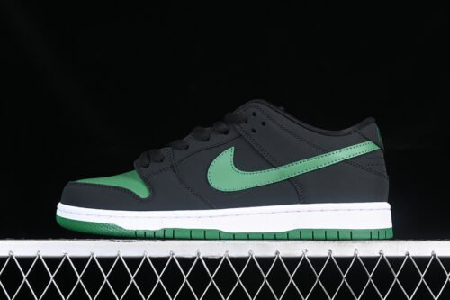 DUNK LOW PRO SB BLACK_PINE GREEN-WHITE