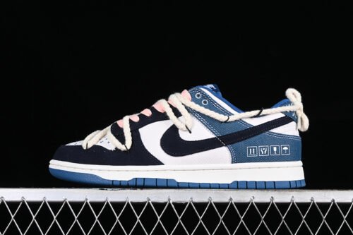 DUNK LOW RETRO INDUSTRIAL BLUE WHITE_BLACK
