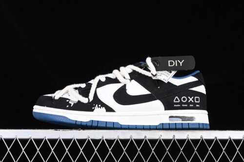 DUNK LOW RETRO INDUSTRIAL BLUE WHITE_BLACK
