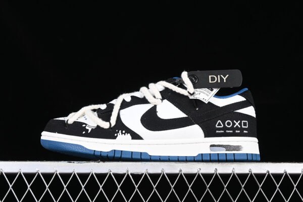 DUNK LOW RETRO INDUSTRIAL BLUE WHITE_BLACK