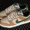 DUNK LOW RATTAN BROWN_CANYON GREEN_SAIL_WHITE_DEEP DRIFTWOOD BROWN