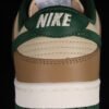 DUNK LOW RATTAN BROWN_CANYON GREEN_SAIL_WHITE_DEEP DRIFTWOOD BROWN