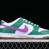DUNK LOW JOKER WHITE_WHITE_STADIUM GREEN_FUCHSIA DREAM