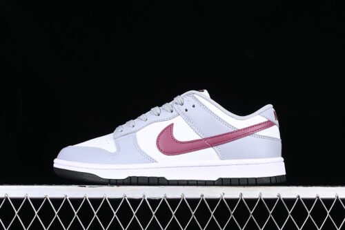DUNK LOW PALE IVORY_REDWOOD_LIGHT SILVER_SAIL_BLACK