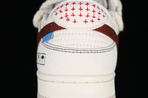 DUNK LOW BEIGE_RED