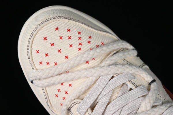 DUNK LOW BEIGE_RED