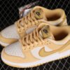DUNK LOW LX CELESTIAL GOLD_WHEAT GOLD_SAIL_GOLD SUEDE_MIDNIGHT NAVY_WHITE
