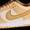 DUNK LOW LX CELESTIAL GOLD_WHEAT GOLD_SAIL_GOLD SUEDE_MIDNIGHT NAVY_WHITE