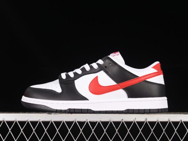 DUNK LOW BLACK_UNIVERSITY RED_WHITE