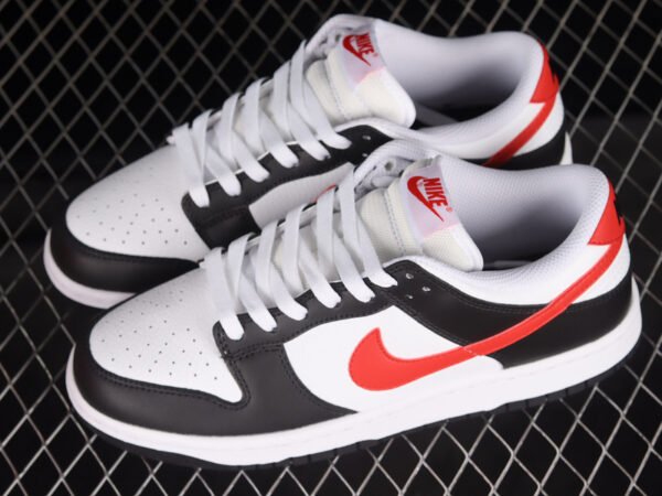 DUNK LOW BLACK_UNIVERSITY RED_WHITE