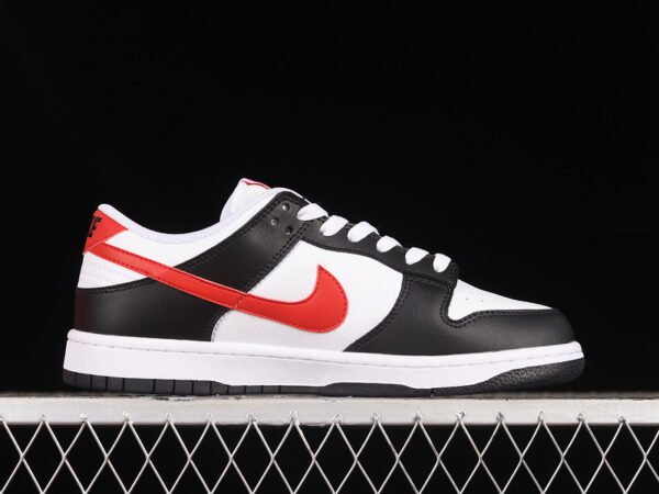 DUNK LOW BLACK_UNIVERSITY RED_WHITE