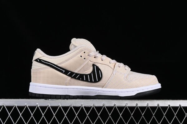 ALBINO PRETO X DUNK LOW SB JIU JITSU FOSSIL_BLACK_SAIL