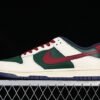 DUNK LOW FROM NIKE TO YOU FIR_COCONUT MILK_MELON TINT_TEAM RED