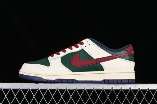 DUNK LOW FROM NIKE TO YOU FIR_COCONUT MILK_MELON TINT_TEAM RED