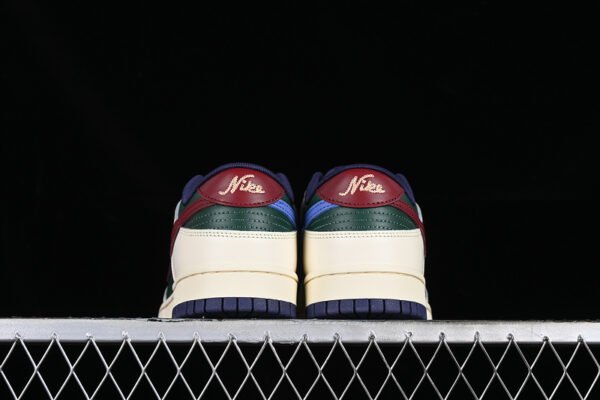 DUNK LOW FROM NIKE TO YOU FIR_COCONUT MILK_MELON TINT_TEAM RED