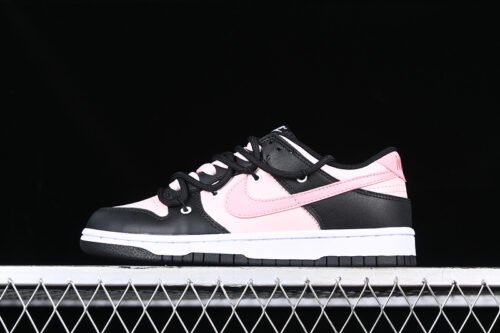 DUNK LOW BLACK_WHITE_PINK