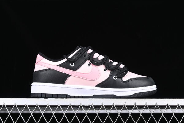 DUNK LOW BLACK_WHITE_PINK