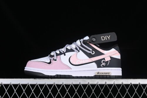 DUNK LOW SB WHITE_BLACK_PINK