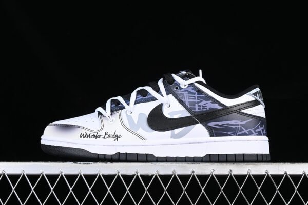 DUNK LOW BIGNIU WHITE_BLACK_BLUE