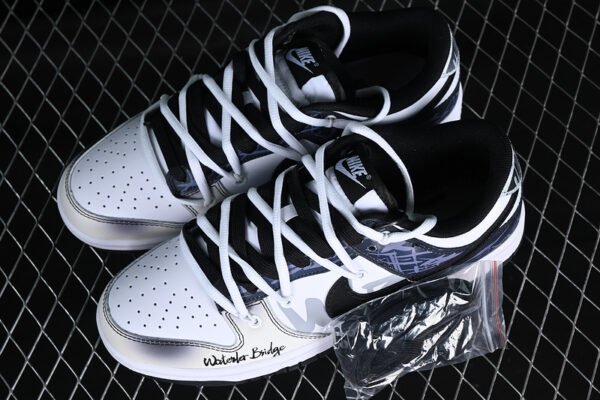 DUNK LOW BIGNIU WHITE_BLACK_BLUE