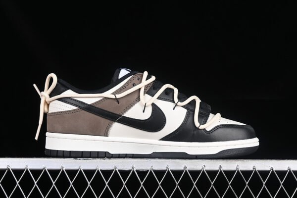 DUNK LOW RETRO SB BLACK_WHITE_BROWN