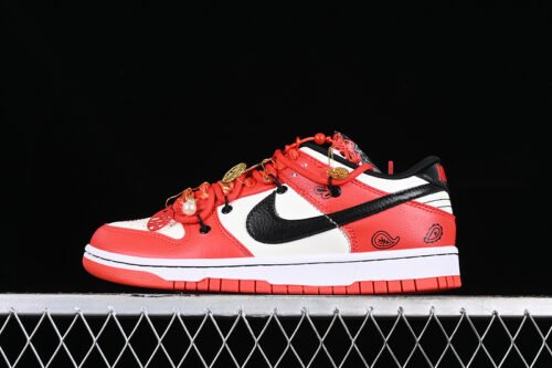 DUNK LOW EMB WHITE_BLACK_RED