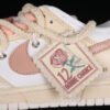 DUNK LOW SB ESS WHITE_METALLIC RED BRONZE
