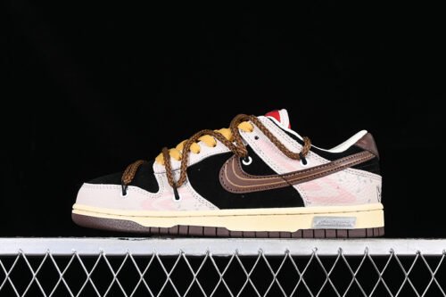 DUNK LOW SB WHITE_BLACK_BROWN