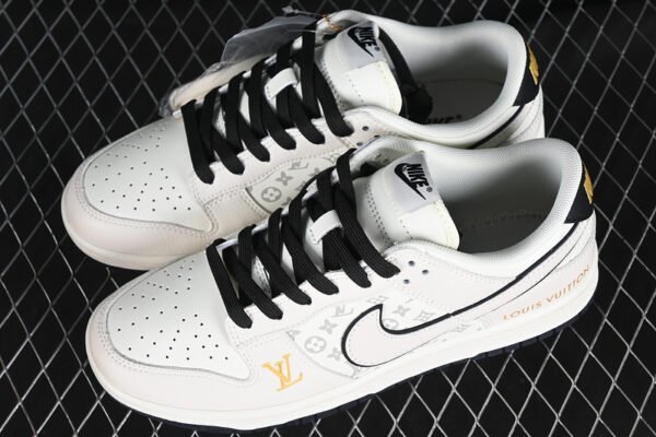 DUNK LOW LV RETRO BEIGE_WHITE_BLACK_GREY_GOLD