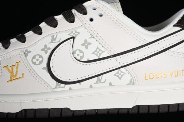 DUNK LOW LV RETRO BEIGE WHITE BLACK GREY GOLD