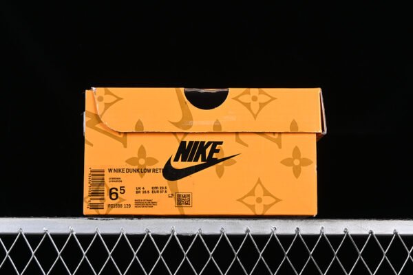 DUNK LOW LV RETRO BEIGE WHITE BLACK GREY GOLD