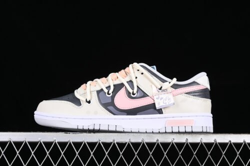 DUNK LOW SB BEIGE_BLACK_PINK