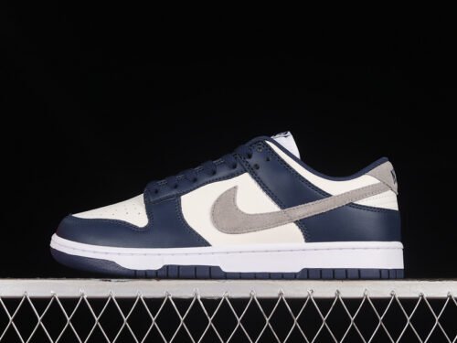 DUNK LOW MIDNIGHT NAVY_LIGHT SMOKE GREY_SUMMIT WHITE